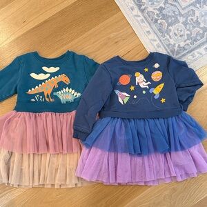 Kids Dinosaur and Space Themed Dresses